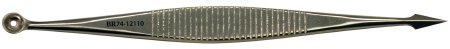BR Surgical SAALFELD Comedone Extractor, double-end (sharp/round), 4' 