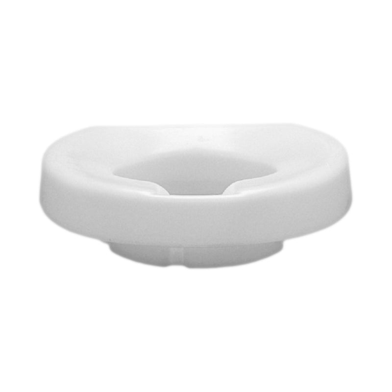 Raised Toilet Seat Contoured Tall-Ette 2 Inch Height Elongated 300 lbs. Weight Capacity 