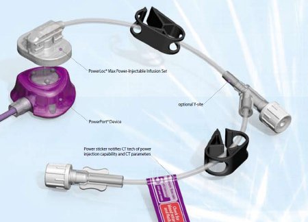 SET INFUSION POWER MAX SAFETY19GX1 Y-SITE 25/PK