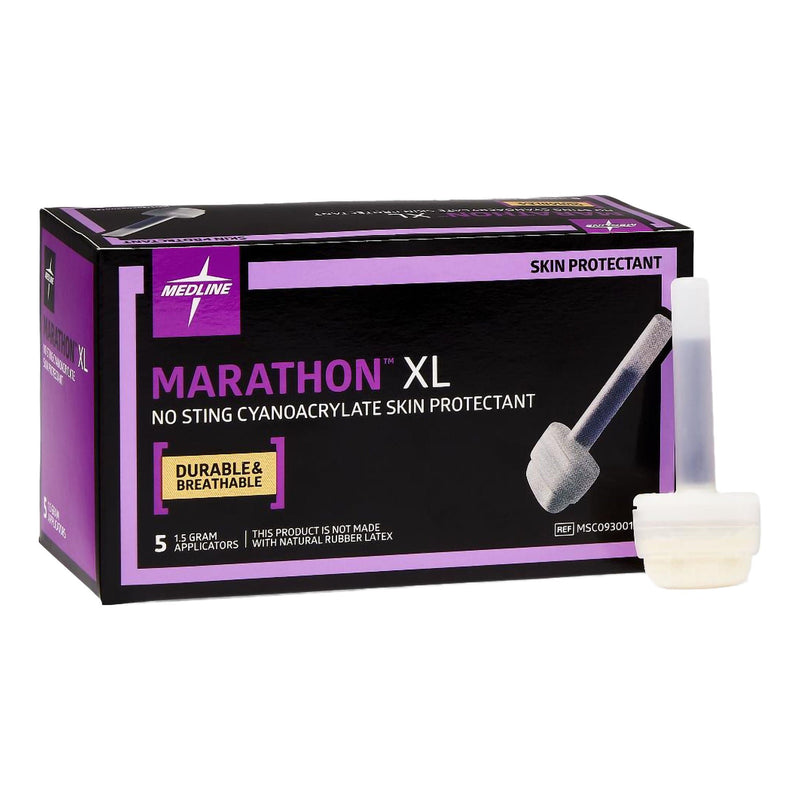 Skin Barrier Applicator Marathon Cyanoacrylate Individual Packet X-Large Sterile (Box of 5)