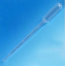 PIPET TRANSFER 1.7ML GENERALPURPOSE 87MM 500/BX