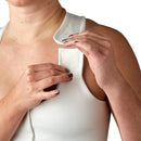 heart&core Sports and Medical LLC Serena Post Surgical Bra, White, Large (36/CS)