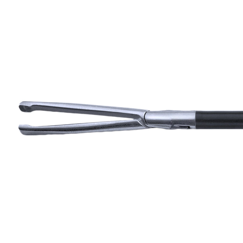 Sklartech 5000 Laparoscopic Allis TC Forceps Complete Instrument - 13", 5mm Tip, Atraumatic Cross-Serrated, with 'YC' Ratcheting Handle - 31-9067yc