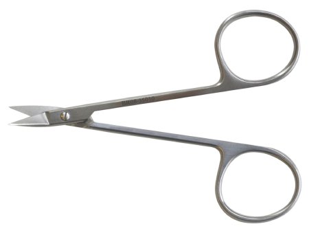 BR Surgical WILMER CONVERSE WALTER scissors, angled on flat, 4" 