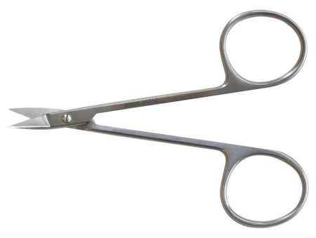 BR Surgical WILMER CONVERSE WALTER scissors, angled on flat, 4" 