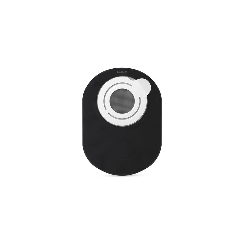 Ostomy Pouch SenSura Mio Flex Two-Piece System 8-1/2 Inch Length, Maxi Black 2-3/4 Inch Stoma Closed End (Box of 30)
