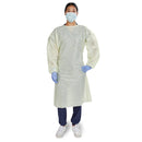 McKesson Brand McKesson AAMI Level 2 Isolation Gown, Tie Neck Style, Extra Large, Yellow (100/CS) 