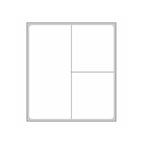 PDC Healthcare Blank Label PDC Thermal Paper White Permanent 2-1/4 X 2-1/2 Inch 