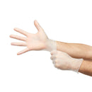 McKesson Confiderm Vinyl Exam Glove, Large, Clear (Case of 1000)