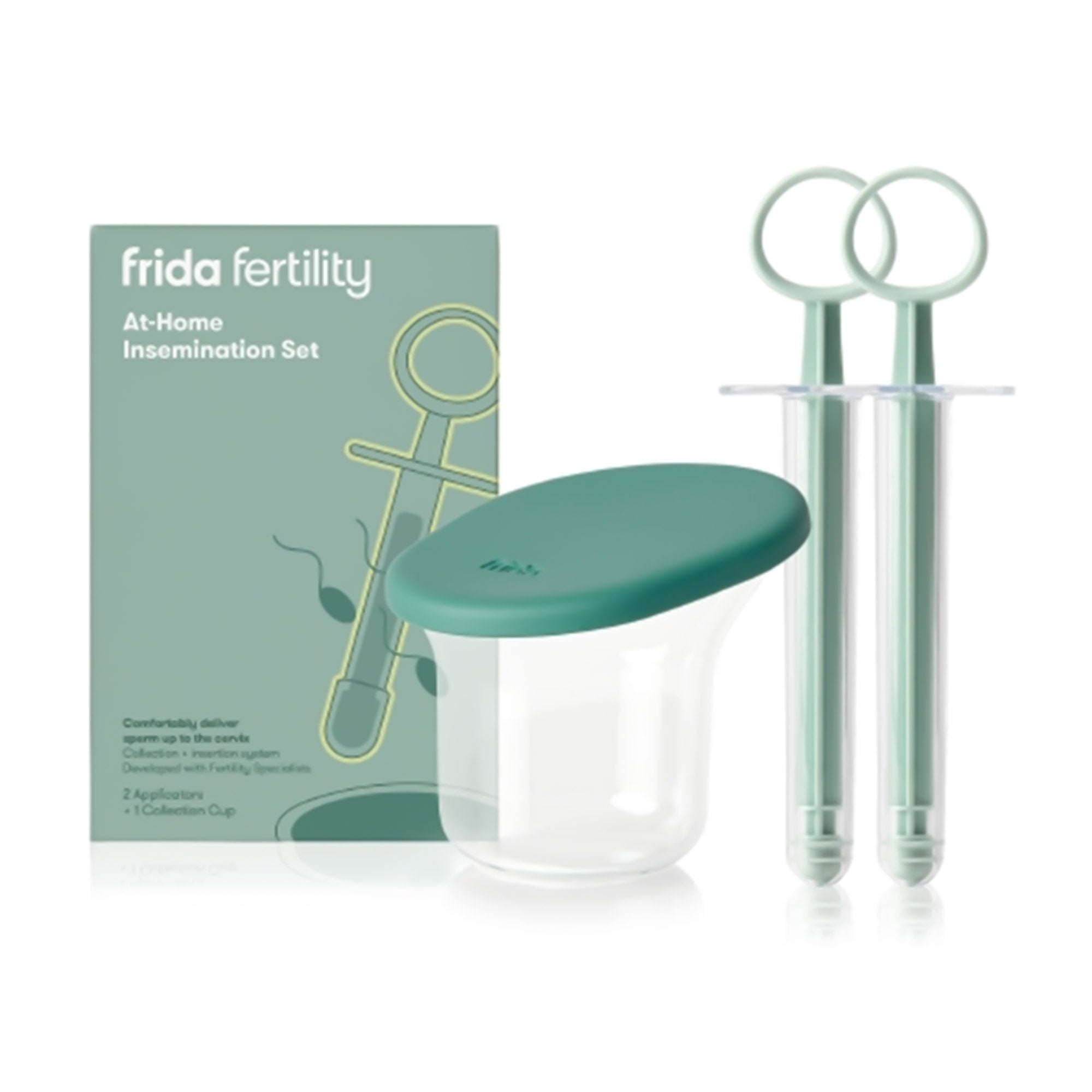 Fridababy LLC At-Home Insemination Kit Frida Fertility Comfort Grip, Extended Barrel, Rounded Tip (12/CS) 
