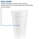 RJ Schinner Co WinCup Styrofoam Drinking Cup, 20 ounce (25/CS) 