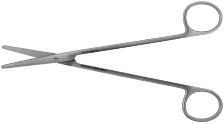 BR Surgical METZENBAUM Scissors, curved, blunt/blunt, 8" 