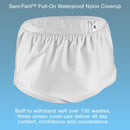 Salk Inc Sani-Pant Unisex Protective Underwear, Large 