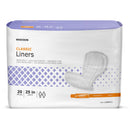 McKesson Classic Liners, 25 Inches Long, for Light Incontinence (Case of 80)