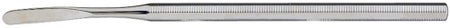 BR Surgical Elevator Curved Blade, semi-sharp, 5" 