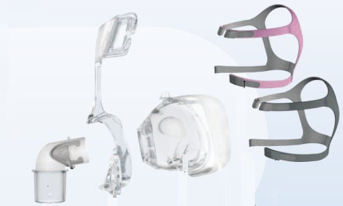 CPAP Mask Component CPAP Mask Kit Mirage FX for Her Nasal Style Standard Cushion Adult