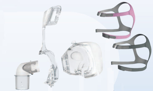 CPAP Mask Component CPAP Mask Kit Mirage FX for Her Nasal Style Standard Cushion Adult 