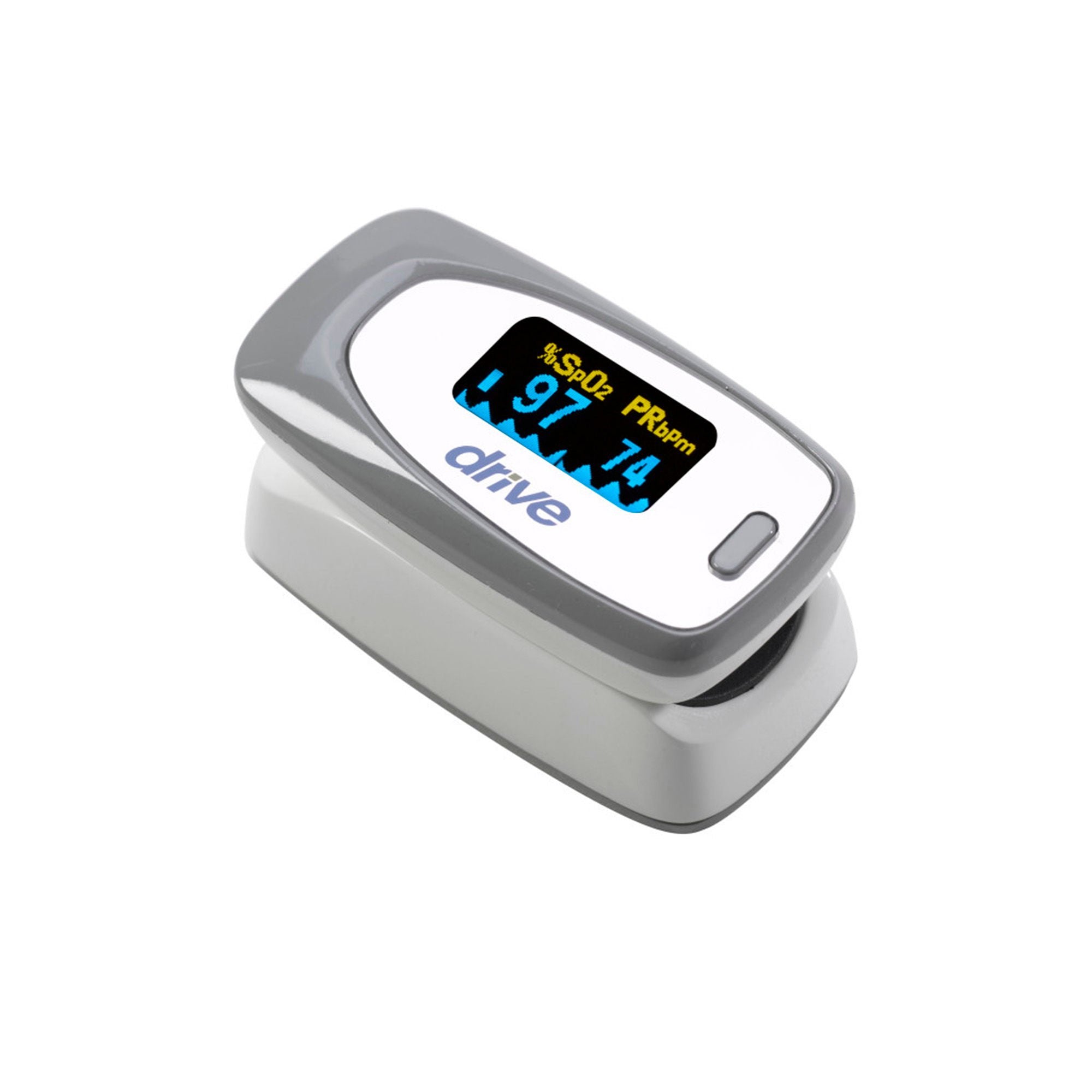 Fingertip Pulse Oximeter View SpO2 Adult Battery Operated LED Display (Case of 10)
