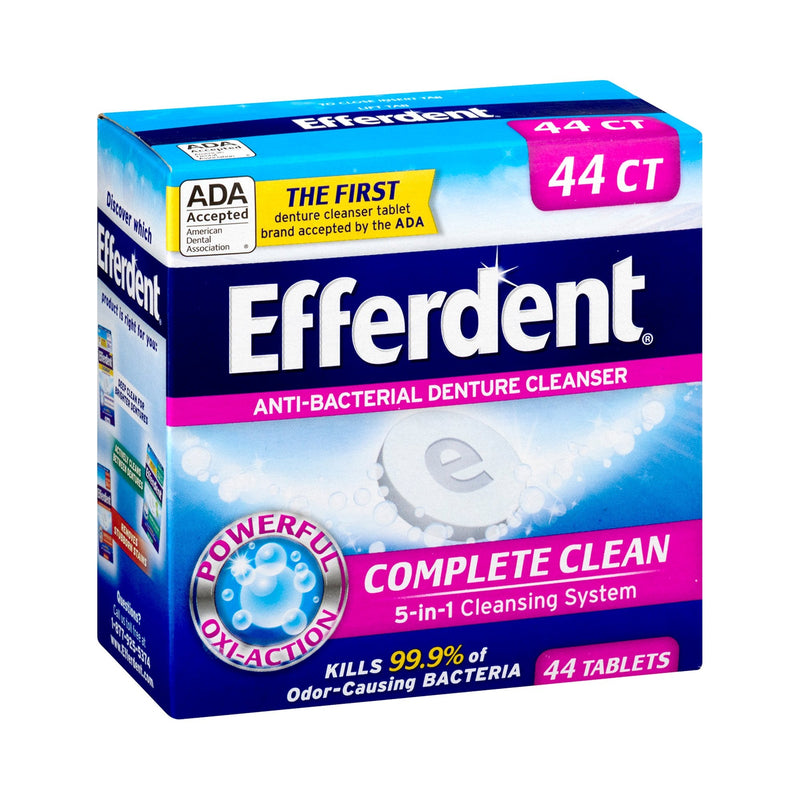 Med-Tech Products Efferdent Denture Cleaner, 44 Tablets per Box (44/BX) 