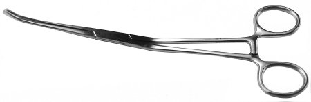 BR Surgical McGIVNEY Hemorrhoidal Grasping forceps, angled shanks, 7½" 