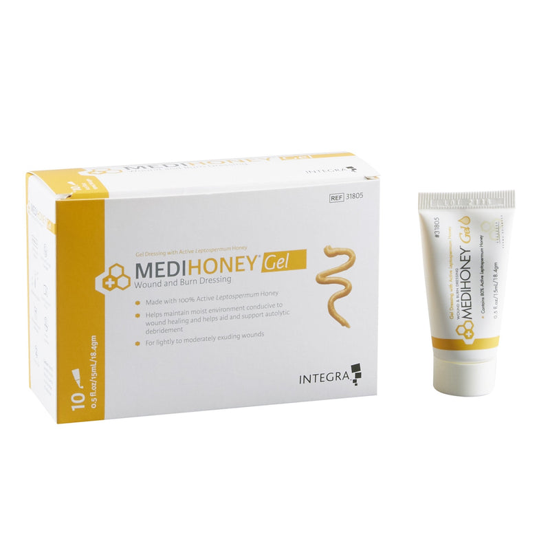 Honey Wound and Burn Dressing MEDIHONEY 0.5 oz. Gel Sterile 