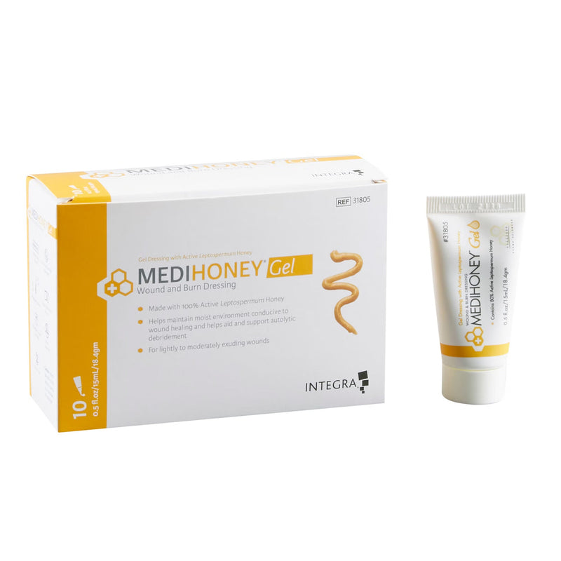 Honey Wound and Burn Dressing MEDIHONEY 0.5 oz. Gel Sterile 