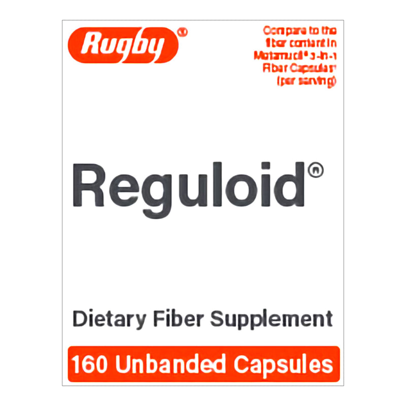 Reguloid Dietary Fiber Supplement Capsules (Bottle of 160)