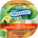 Thick & Easy Clear Honey Consistency Iced Tea Thickened Beverage, 4-ounce Cup (Case of 24)