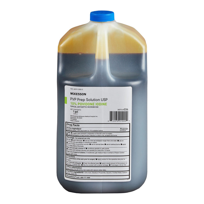 McKesson Prep Solution 1 gal. Jug (Case of 4) 