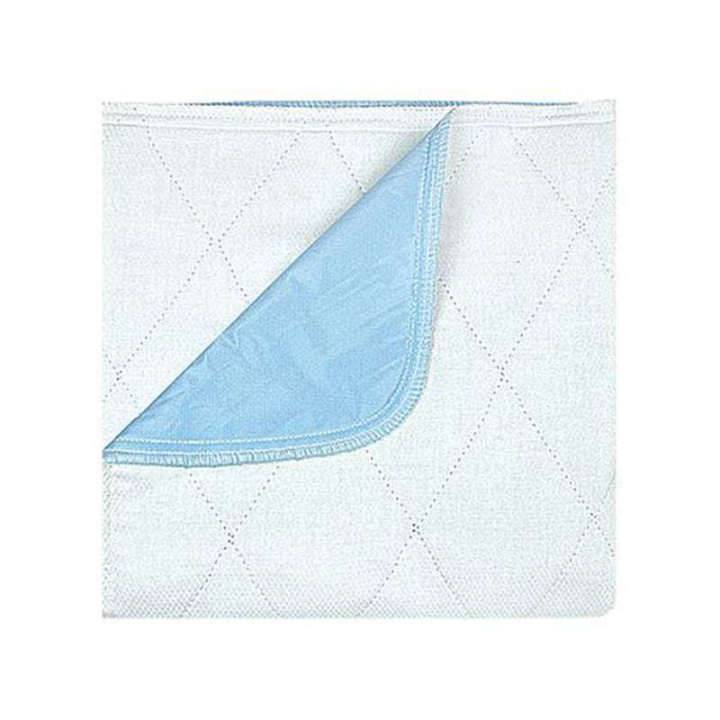 Beck's Classic Reusable Underpad, Bird's‑eye Fabric/Knitted Vinyl, 34 x 36 Inch (Case of 24)