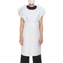 McKesson Patient Exam Gown, One Size Fits Most, White (Case of 50)