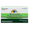 Health*Star Bisacodyl Laxative Suppository (Case of 72)
