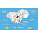 Attends Comfees Premium Baby Diapers, Unisex, Tab Closure, Size 2 (168/CS)