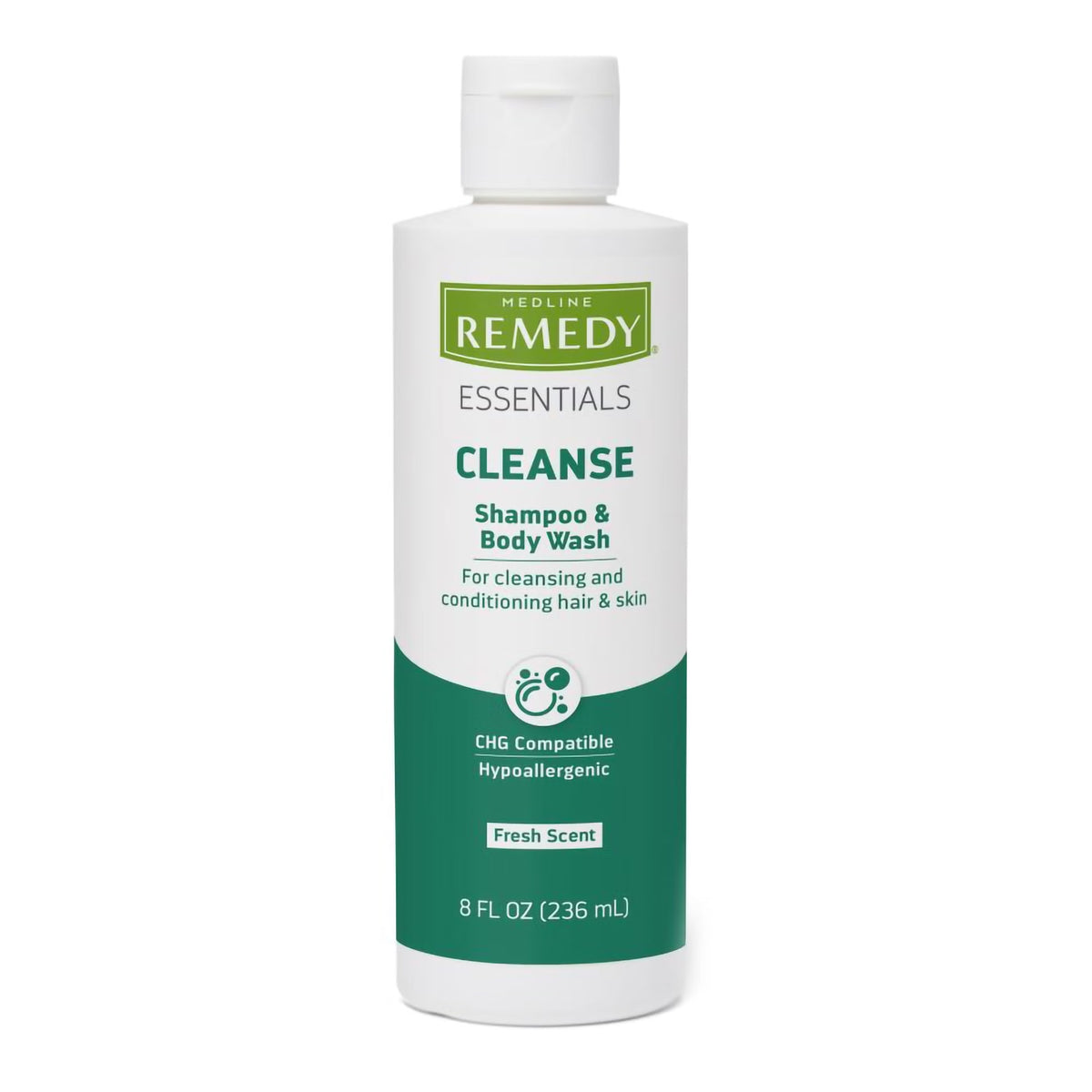 Shampoo and Body Wash Remedy Essentials 8 oz. Flip Top Bottle Citrus Vanilla Scent (Case of 36)