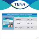 Essity HMS North America Inc Tena ProSkin Maximum Absorbent Underwear for Men, Medium (80/CS) 