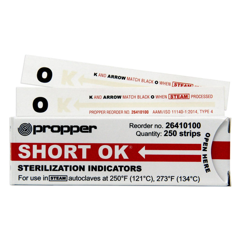 OK Sterilization Chemical Indicator Strip (Box of 250)