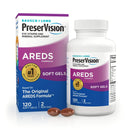 Bausch + Lomb PreserVision AREDS Soft Gels (Bottle of 120)