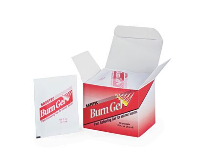 BURN GEL 0.125 OZ POUCH25PH/BX 24BX/CS