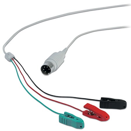 ECG Cable 3 Clip, Sheilded, 1.2 cm (Pack)