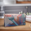 CodeBlue PF Latex Extended Cuff Length Exam Glove, Medium, Blue (Case of 500) 