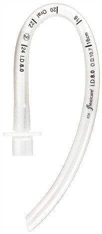 Uncuffed Endotracheal Tube Flexicare VentiSeal Curved 5.0 mm ID Pediatric Murphy Eye 
