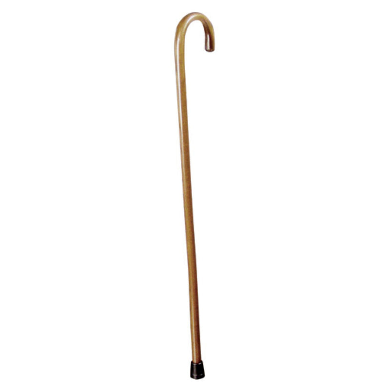 Round Handle Cane Lumex Wood 36 Inch Height Walnut (Box of 6)