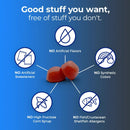 One A Day Advanced Multivitamin Men's 50+ Gummies (Bottle of 110)