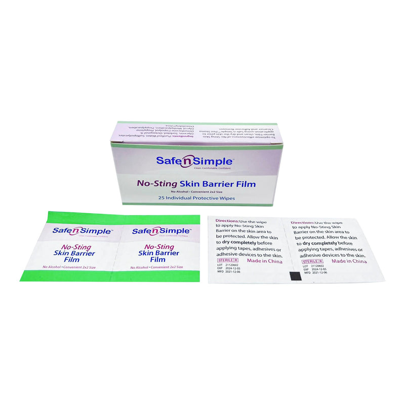 Safe n Simple Barrier Wipe (Case of 2500)