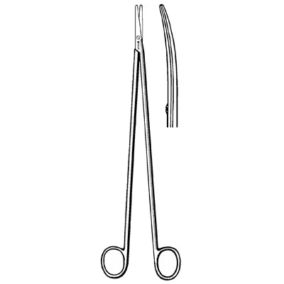 Sklar Toennis Scissors - 7", Curved - 55-8472