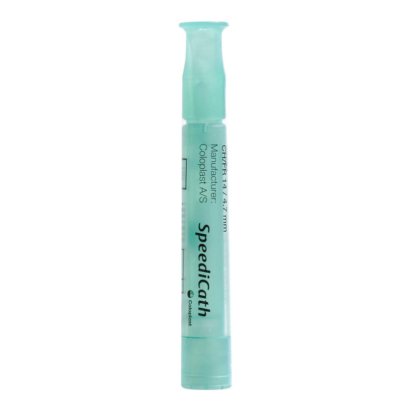 Urethral Catheter SpeediCath Compact Nelaton Tip Hydrophilic Coated Polyurethane 8 Fr. 2-3/4 Inch Length (Box)