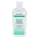SHAMPOO/BODY WASH RINSE FREE4 OZ W/DISP CAP 96/CS