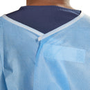 McKesson Nonrated Isolation Gowns, Blue, Extra Large (Case of 60)