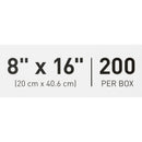 McKesson Argent Sure-Check Sterilization Pouch, 8 x 16 Inch (5/CS) 