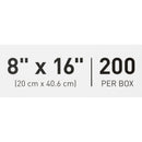 McKesson Argent Sure-Check Sterilization Pouch, 8 x 16 Inch (Case of 1000)